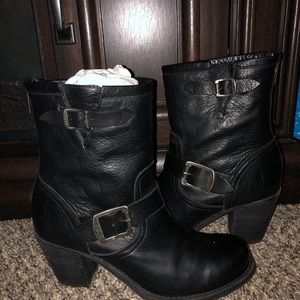 The Karla Engineer Frye boots